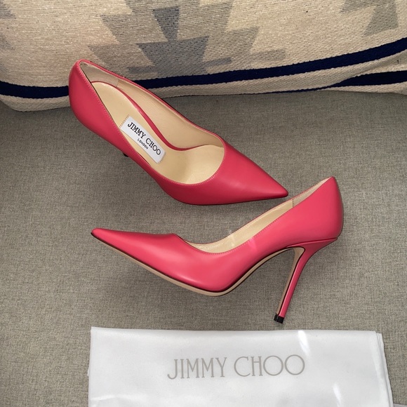 Jimmy Choo Love 100 bubble Pink NWT 35 - Picture 9 of 12